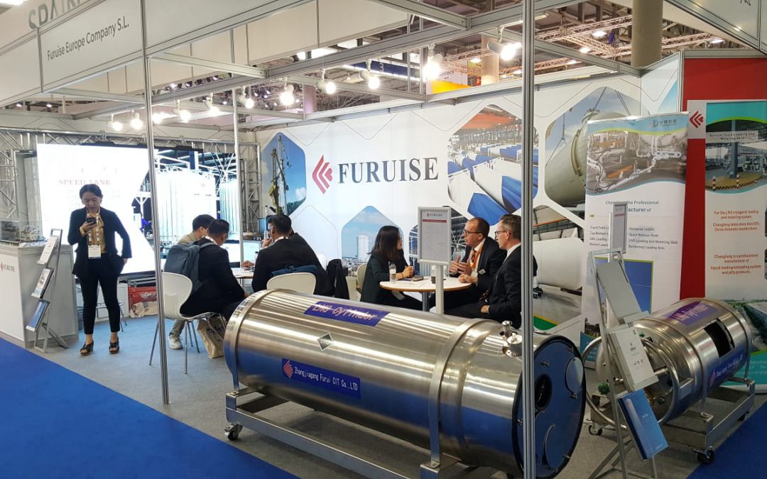 Furuise en Gastech 2018 en Barcelona